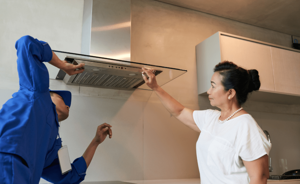 kitchen hood extractor fan